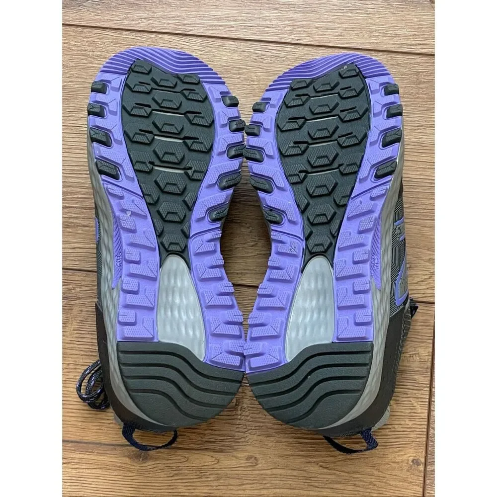 New Balance Women's 410 V8 Trail Running Shoes Shadow Grey & Purple 9.5